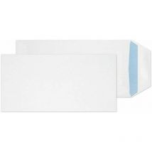 Q-connect - dl Envelopes Pocket Self Seal 100gsm White (Pack of 500) 8027