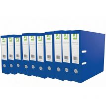 Q-connect - 70mm Lever Arch File Polypropylene A4 Blue (Pack of 10) - KF20020