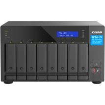 Qnap Tvs-h874 Nas Tower Collegamento Ethernet Lan Nero I5-12400