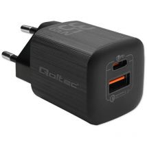 Qoltec 50764 Mobilgeräteladegerät Laptop, tragbare Spielekonsole, Powerbank, Smartphone, Smartwa