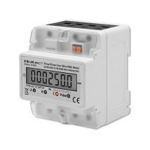 Qoltec - 50900 three phase electronic energy consumption meter 400V lcd 4P din rail