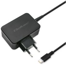 Cargador De Pared Qoltec De 65 W 5-20 V 3-3,25 A Usb Tipo C Pd Portátil Smartphone Negro