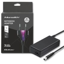 Adattatore Di Alimentazione Per Laptop Dell Qoltec 65w 19,5v 3,34a 7,45,0+pin +cavo Di Alimentazione