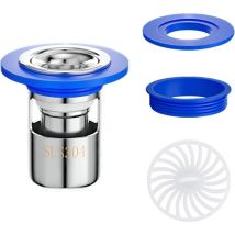 Qrity 1 pièce Noyau de drain de sol déodorant, drain de douche anti-odeur, bouchon déodorant pour cuisines de salle de bain, 38 mm