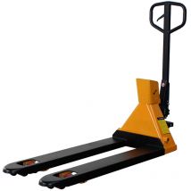 Qteck Gabelhubwagen Mit Waage Ghw-serie Akku Wiegbereich Bis 2000kg Gabellänge 1150mm