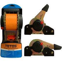 Qteck Ratschenzurrgurt Mit Aufrollautomatik Tetos 25mm X 3,5m 1 Stück