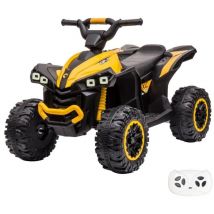 Quad Elettrico per Bambini XC-Sport 12V - 3-6 anni - Giallo