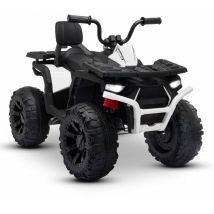 Play4fun - Quad electrico 2x 40W para niños - con suspensiones, Marcha delant.Traser. y sistema audio