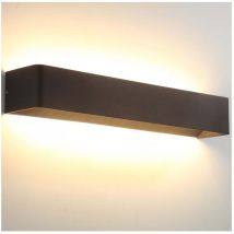 Wandleuchte schwarz led 18W - 53 cm - Quadra