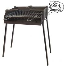 Imex El Zorro - Quadratischer Grill mit Paella-Halter 50x75cm