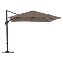 Sonnenschirm 3x3m Roma - Grau/taupe