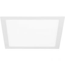 Easy Square downlight cuadrado con luz led blanco neutro 4000K en color blanco