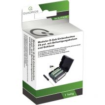 Quadrios - 2010C259 d-sub Buchse Polzahl: 25 Schrauben 1 Set