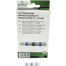 Quadrios - 2011c400 Prolongateur 1.5 Mm² 2.5 Mm² Entièrement Isolé Bleu 15 Pc(s)