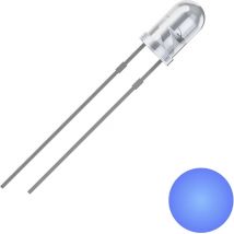 2111O175 led bleu rond 3 mm 2500 mcd 25 ° 20 mA 3 v S620982 - Quadrios