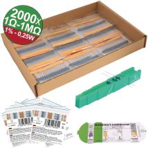 23p129 23p129 Metallschicht-widerstand Axial Bedrahtet 0.25 W 1 % 2000 St. - Quadrios