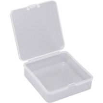 Quadrios 23SA079 Mallette de rangement (L x l x H) 7.5 x 7.5 x 2.5 cm Nombre de compartiments: 1 séparations fixes Contenu 1 pc(s) V906513