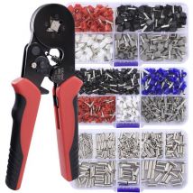 Quadrios - 23T036 Assortiment d'embouts simples partiellement isolé 1 set