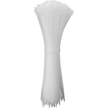 24ca333 24ca333 Serre-câble 250 Mm 3.6 Mm Blanc Stabilisé Aux Uv 100 Pc(s) Y857783 - Quadrios