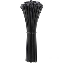24CA353 24CA353 Kabelbinder 150 mm 2.6 mm Schwarz UV-stabilisiert 100 St. - Quadrios
