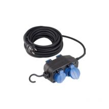 Quadriplette schwabe 10 m H07RN-F 3G1.5 - 4 prises - 860605