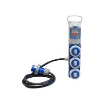 Quadro Di Distribuzione Mobile Con 3 Prese 16A Cavo 2 Metri 230V - IP65 Faeg