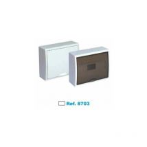 Quadro elettrico di superficie 12 elementi bianco Solera Arelos 8703