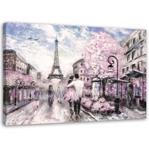 Quadro su tela, Astrazione colorata - 60x40