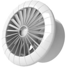 Airroxy – Ventilateur de plafond ARID 150 mm – Évacuation humidité salle de bain – Diamètre 150 mm, IPX4, 257 m³/h