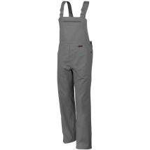 Qualitex Latzhose "classic", Größe: 42, Farbe: Grau