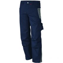 Bundhose pro mg 245 65%Pol./35%BW, marine/grau, Gr. 28 - Qualitex
