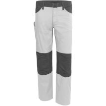 Qualitex Bundhose X-serie, Größe: 102, Farbe: Weiß/grau