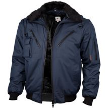 Qualitex Pilotenjacke Wasserdicht, Größe: 4xl, Farbe: Marine