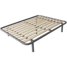 Rete Ortopedica a Tavole - per Materasso Matrimoniale Misura 160x200 h35 - 5 Piedi - Qualydorm