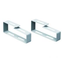 Anello gestione cavi guidacavi in lamiera verniciata 2011021 - Qubix