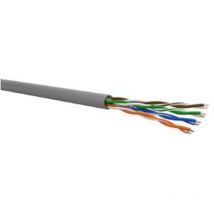 Cavo cpr6747 c5e u/utp awg26/7 pvc flex 100 mt 0502217grma0100 - Qubix
