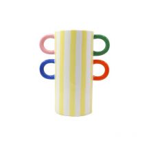 Que Rico - Rayas Bailarinas Yellow Elisa Vase