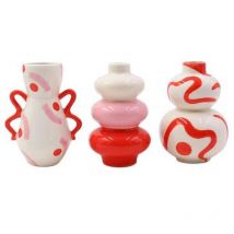 Que Rico - Set Of 3 Assorted Vases