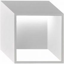 Wofi - Lampada da parete per interni led moderna corridoio lampada da parete lampada led scala parete per interni bianco, faretto a soffitto in