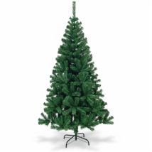 Künstlicher Weihnachtsbaum Quebec – 150 cm, 180 cm oder 210 cm – PVC – Elegantes Design für Wohnzimmer, Flur, Büro