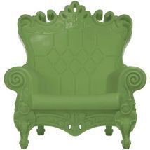 Slide - Queen of Love Verde malva poltrona design originale colorata moderna barocca regina