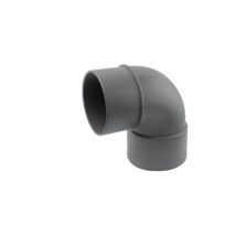 PVC-Kniestück 87° – 200 mm – Hochwertiges PVC – Sanitär- und Entwässerungsanwendungen