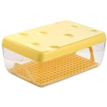 Conteneur à fromage – 26 x 17 x 10 cm – Plastique résistant – Boite de stockage – JOBGAR