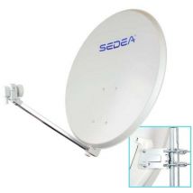 Quick 85cm Elektrogalvanisierte Stahl-parabolantenne + Lnb Sedea
