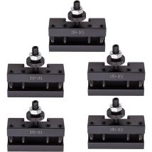 Quick Change Turning & Facing Lathe Tool Post Holder Set 5 pcs 250-201