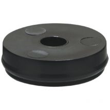 Wagner - QuickClick Basic zum Anschrauben ø 14mm, Höhe 4 mm, Kunststoff schwarz
