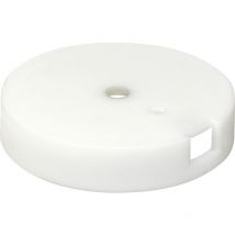 QuickClick Möbelgleiter basic zum Anschrauben ø 30mm, Höhe 7mm, weiß, 4 Stk - Wagner