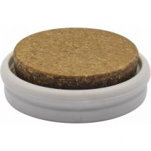 Wagner - QuickClick Einsatz Duo syno-hyper ø 30 mm, Biocomposit/Kunststoff, braun/grau