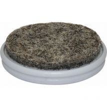 Wagner - QuickClick Einsatz Duo ultrasoft-hyper ø 30 mm, Wollfilz/Kunststoff, natur/grau