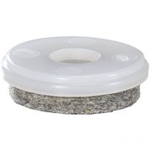 QuickClick Einsatz Möbelgleiter ultrasoft zum Eindrücken, ø 20 mm, natur, 20 Stück - Wagner